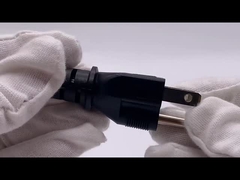 Giappone 3-Pin Plug To IEC 320 C13 AC Power Cord Set Molding