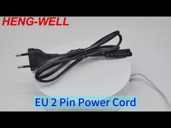 Certificato VDE Cable di estensione del cavo di alimentazione UE 2.5A 250V 2 pin