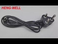 Corde di estensione di alimentazione in PVC 3Pin India personalizzate 16A 250V