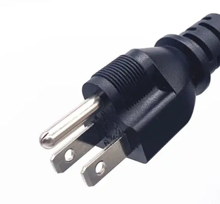 AC Japan Power Cord 3 Pin Plug 7A 12A 15A 125V Conformemente alla CEI 320 C13
