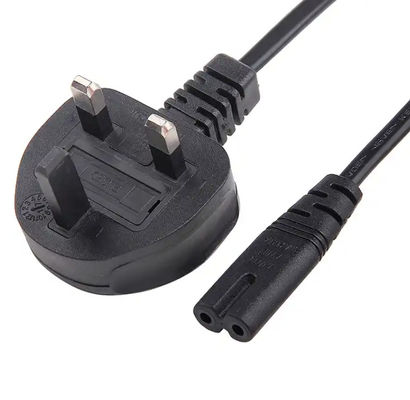 3A 5A 10A Regno Unito cavo di alimentazione, C7 BS1363 UK 2 pin Power Cable