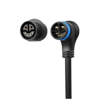 M25 connettore per biciclette elettriche impermeabile 2 4 pin per segnale Ebike Motocicletta