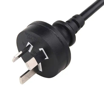 3 pin AU Power Cord Plug To IEC 320 C13 SAA Australia Cavo 0,5m 0,75m 1m 1,5m