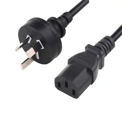 7.5A 10A 250V AU Australia Standard SAA Cordone di alimentazione approvato AC Cavo di estensione del filo