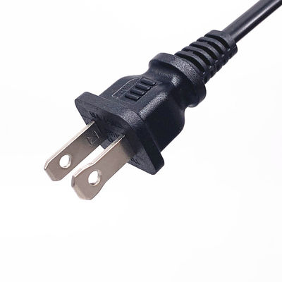 2 pin AC USA Power Cord Estensione UL Standard 10A 125V Colore personalizzato