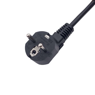 16A 250V Correa cavo di alimentazione C5 C13 Maschio a femmina portatile 3 pin plug estensione