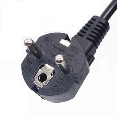 3 pin EU Power Cord Plug VDE C13 Connector Extension Cable 16A 250V OEM