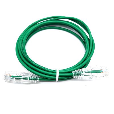 Cat6A UTP 4PR RJ45 connettore impermeabile 28AWG cordone patch cavo con giacca in PVC applicabile alla rete LAN