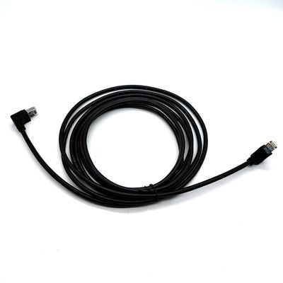 Jumper 90 Degree Cat5E FTP 28AWG 4PAIRS cavo Ethernet RJ45 cavo patch cord per il servizio LAN Network OEM