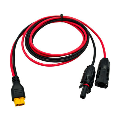 Cavo solare isolato XLPE per pannelli solari, cavo di prolunga con adattatore solare 4mm 6mm