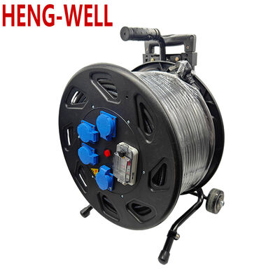 Bobina per cavo con calibro filo 3 1.50 2.50 Sqmm, capacità massima 100 metri, progettata per soluzioni di avvolgimento e stoccaggio cavi facili